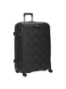 Stratic Leather and More - 4-Rollen-Trolley 76 cm L (rose) in matt black