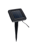 näve LED Solarleuchte "HELSINKI" in weiß - (L)650 cm x (B)5 cm x (H)16 cm