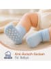 Yalion 9er-Set Yalion Baby Antirutschsocken, bunt, weich & atmungsaktiv