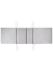 Beliani Auflagen TOSCANA/JAVA/AMANTEA PREMIUM in Grau - (W) 58 x (H) 5 x (L) 189 cm