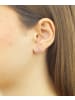 Diamant L'éternel Ohrringe aus 750 Weißgold mit Diamant Herz-Design