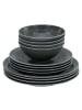 CreaTable 12 tlg. Set 21626 Orient Mandala Teller Set in Stein