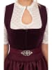 KRÜGER Dirndl INESSA in bordeaux