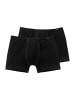 Schiesser Shorts Cotton Essentials in Schwarz