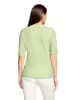 Betty Barclay Strukturshirt mit Rundhalsausschnitt in Foam Green