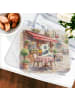 Mr. & Mrs. Panda Potholder Panda beflügelt Pommes Design ohne Sp... in Weiß