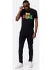 Lonsdale T-Shirt "Freedom T-Shirt Normale Passform" in Schwarz