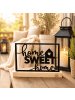 UNUS Aufsteller Home Sweet Home in Schwarz