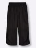 sheego Web-Hose in schwarz