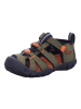 Keen Riemchensandalen SEACAMP II CNX in Dark Olive/Gold Flame