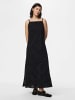 Pieces Maxikleid in Black