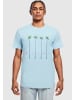 Mister Tee Mister Tee Herren Miami Palms Tee in ocean blue