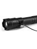 EASYmaxx Taschenlampe wiederaufladbar 3,7V schwarz inkl. USB-Kabel Schwarz
