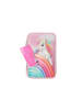 Depesche 3-Fach Federtasche Farbwolke inkl. Stifte Ylvi 7,5 x 13,5 x 20 cm in rosa