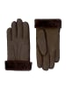 Kessler Ilvy Handschuhe Leder in dark brown