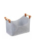 relaxdays 2 x Filztasche in Grau