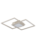 Globo lighting Deckenleuchte "SAUNDERS" in beige