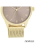 Oozoo Analog-Armbanduhr Oozoo Timepieces gold groß (ca. 40mm)