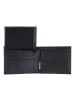 oxmox Leather Geldbörse RFID Schutz Leder 12 cm schwarz-ox 2.0