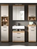 Inn.Furn Badmöbel-Set Sand Kaschmir, Evoke Eiche, Badkombination 5-teilig 164 cm