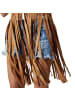 tectake Damenkostüm  Hippie Weste Authentischer Hippie-Look: Braune Weste mit tollen Acc