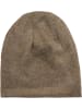 styleBREAKER Feinstrick Beanie Mütze in Braun