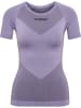 Hummel T-Shirt Hummel First Damen in LAVENDER MELANGE