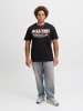 JACK & JONES PLUS T-shirt in Black