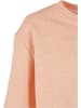 Urban Classics Urban Classics Damen Girls Oversized Color Melange Crewneck in papaya melange