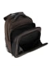 Dermata 2 Rollen Rucksacktrolley 47.5 cm Laptopfach in braun