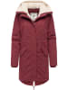 ragwear Wintermantel Coogle YOUMODO in Wine Red