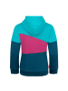 Trollkids Sweatjacke Alesund in dark turquoise/madeira blue