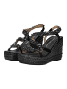 Alma en Pena Sandalen in Schwarz
