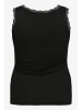 KAFFE curve Jerseytop KComia Tight fit in Black Deep