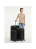 Franky London 4 Rollen Kofferset 3-teilig mit Dehnfalte black