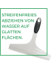 Novaliv Novaliv 2X Duschabzieher 23,5 cm Weiß ergonomischer Griff Wasserabzieh in Weiß