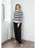 Salzhaut Hoodie für Damen in marineblau