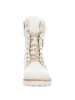 remonte Schnür-Stiefeletten für Damen in creme