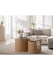 home24 home24 Couchtisch als 2er-Set aus Echtholzfurnier im skandinavischen Stil in Esche Hell