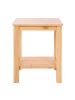 Homestyle4u Sitzhocker 2er Set 38x47x32 in Braun