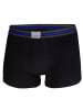 Luca David Boxershorts 7er Pack in Schwarz / Bund gestreift