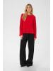 SAINT TROPEZ Langarm-Bluse ZuniSZ Gerade Passform in Chinese Red