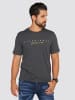 Jack & Jones T-Shirt - JJHARRISON TEE SS CREW NECK in Dark Grey Melange