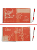COFI 1453 IQ LEGO Stationary Locking Notebook - Schreibwaren in Rot