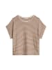 Marc O'Polo Gestreiftes T-Shirt regular in Medium Brown