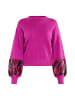 faina Damen Pullover in Fuchsia