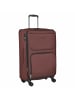 Stratic Bendigo Light+ - 4-Rollen-Trolley 72 cm M erw. (sand) in redwine