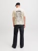 Jack & Jones T-shirt in Antique White