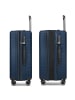 Franky Dallas 3.0 4 Rollen Kofferset 3-teilig mit Dehnfalte in dark blue