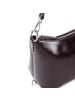 Seidenfelt Delary Schultertasche 20 cm in dark chocolate